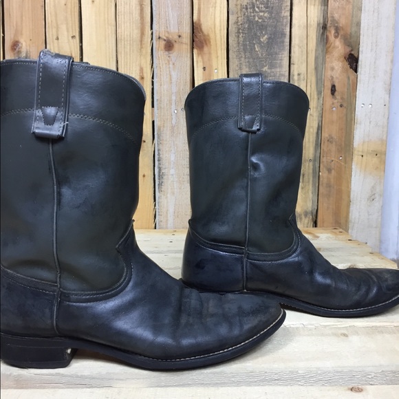 Vintage Roy Cooper men’s Western Boots Size 9 1/2D - Picture 5 of 8